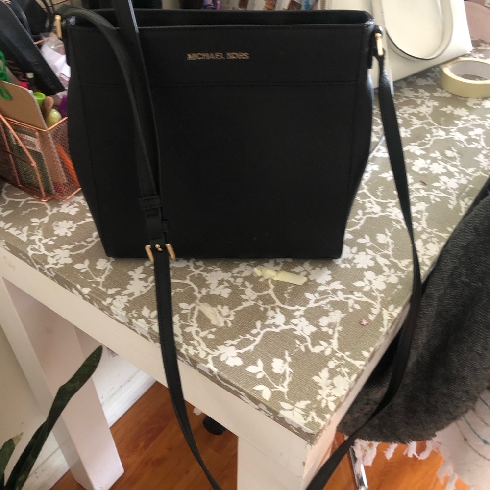 Michael kors black crossbody bag
